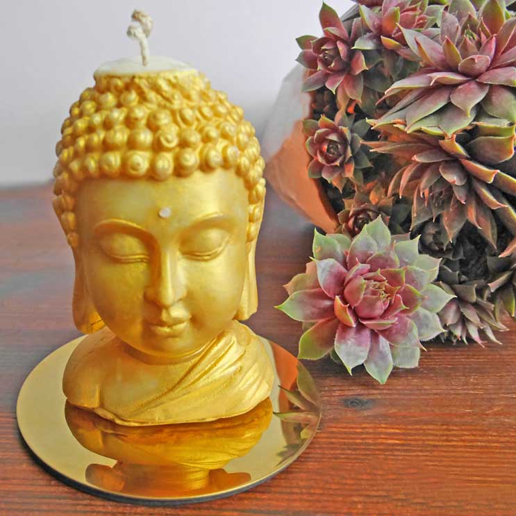 Die Buddhabüste duft Wachsobjekt ist ein echter Blickfang in Ihrem Zuhause Die Buddhabüste duftendes Wachsobjekt ist ein echter Blickfang in Ihrem Zuhause