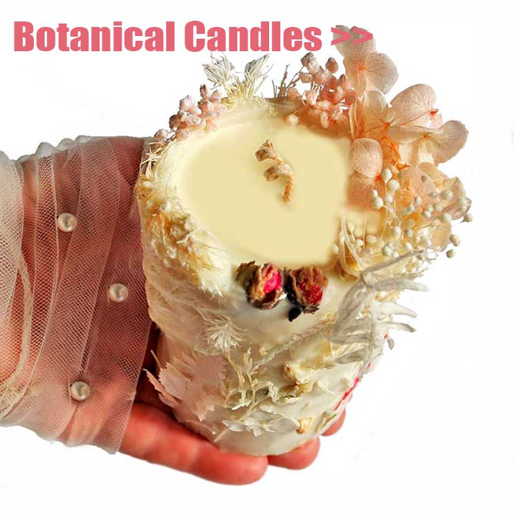 Botanical Candles Schenke Momente, die Freude bereiten, zum Lachen bringen und lange nachwirken. Botanical Candle, eine andere Duftkerze, mit reinen ätherischen Ölen aromatisiert. Geschenkidee